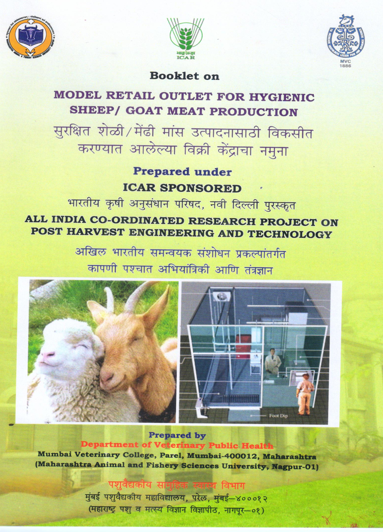 Booklet On Sheep, Goat Model